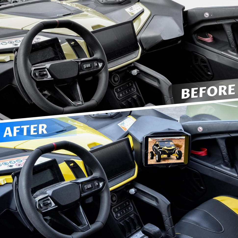 Держатель планшета в бардачек для Can-Am Maverick R 715007176 715007176N