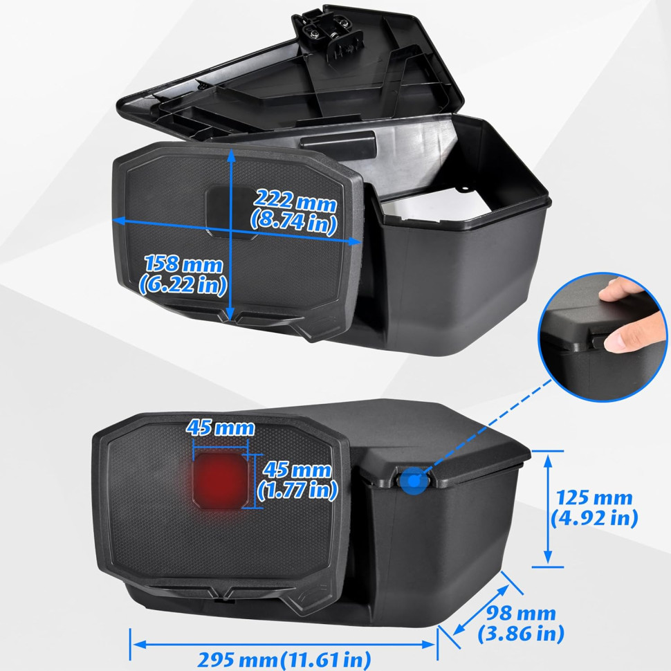 Держатель планшета в бардачек для Can-Am Maverick R 715007176 715007176N