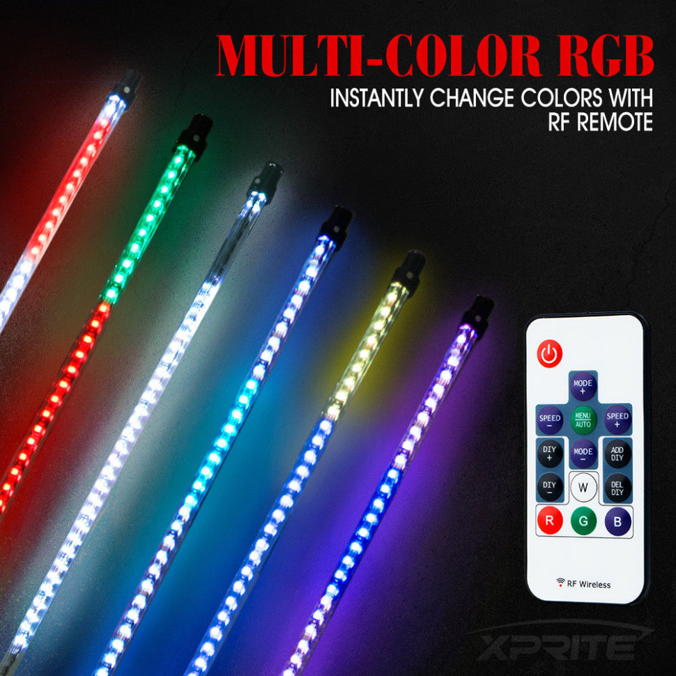 Флагшток с LED подсветкой и пультом управления TR801 TR801-09 TR801-12 TR801-15 1,5 м