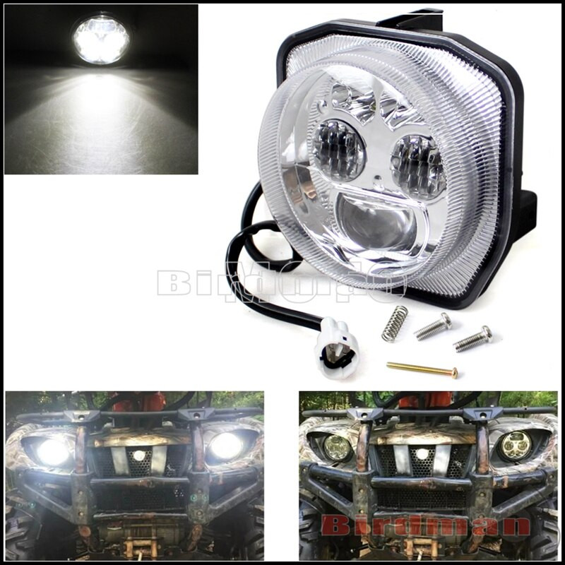 Фара диодная квадроцикла Yamaha Grizzly 700 2016+  3B4-84300-00-00 / 28P-84300-00-00 / TR-417-RD