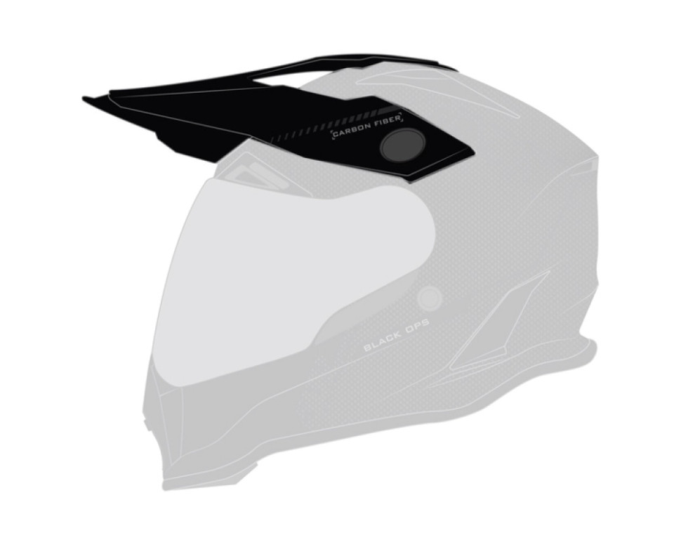 Козырек 509 Delta R3 Carbon Fiber, F01006400-000-051  F01006400-000-051