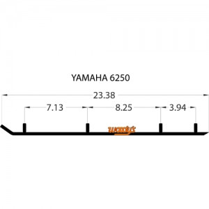 Коньки снегохода YAMAHA BRAVO VK540 8E3-23731-00-XX 8M6-23731-01-00 VMX-23731-01-XX EYV3-6250