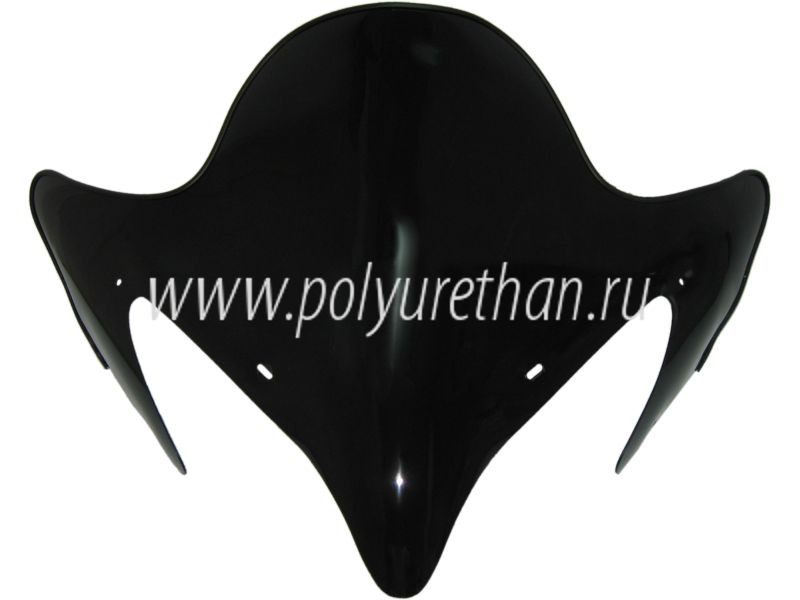 Стекло ветровое для снегохода Yamaha RX-1MTX 2009 (тонир.) увеличенное (выс. 53см, толщ. 3мм, Акрил 50-44-44013b 8GY-772A0-10; 8GY-K72AO-10