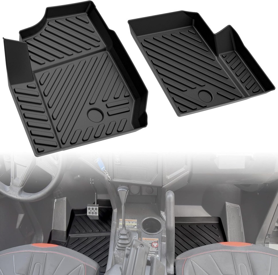 Ковры защитные в салон для Polaris General 2016-2021 Kemi Moto VPFLPO7U1