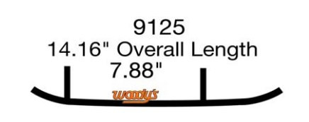 Коньки для снегохода Polaris Rmk / Switchback / Widetrak LX / 2874334 / EPI3-9125 / WPI-9125 4" карбидовый кант