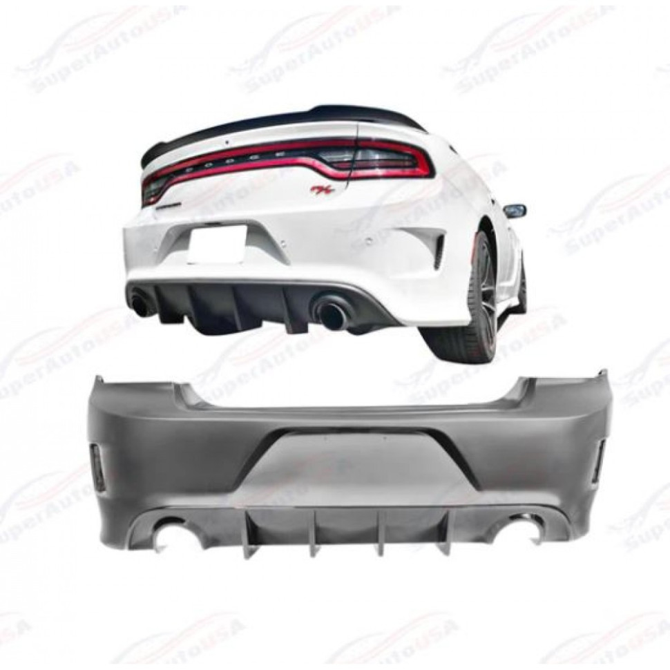Задний бампер Dodge Charger SRT стиль 2015+ RB85 RB85