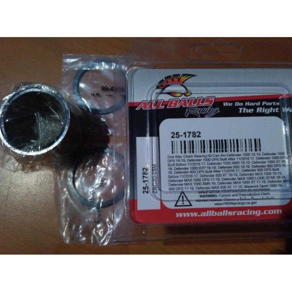 Ремкомплект обгонной муфты квадроцикла BRP Can-Am Maverick X3 Trail Sport Defender 420233417 /420832351 + 420427220 /25-1782 /BR85 25-1782