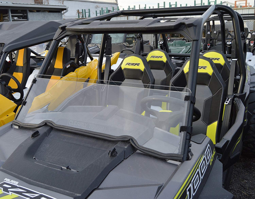Стекло лобовое 1/2 Polaris RZR 1000 Kemimoto FTVWS007 2879504