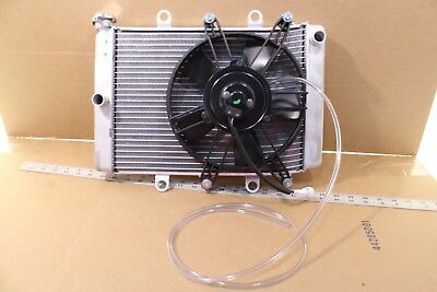 Радиатор с вентилятором 1HP-E2460-00-00, 28P-1240A-00-00 , 1HP-E240A-00-00 , 3B4-1240A-10-00