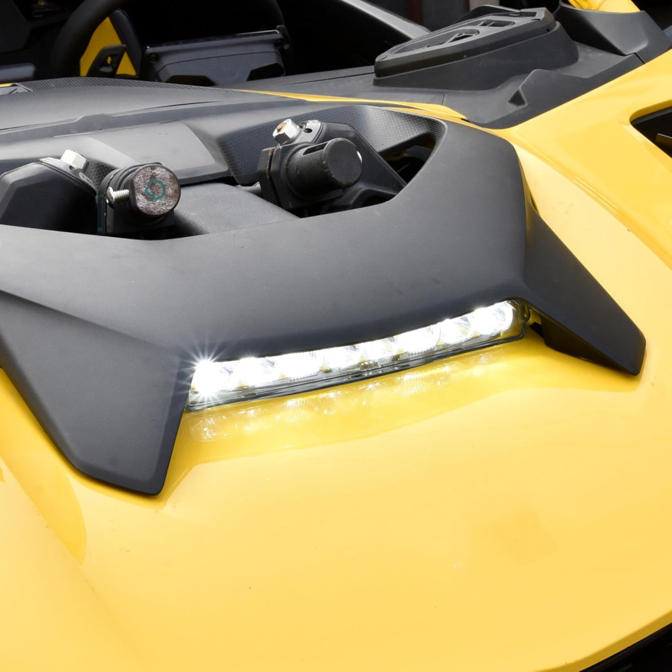 Фара дальнего света (ДХО) в капот для Can-Am Maverick R MTVPH0751