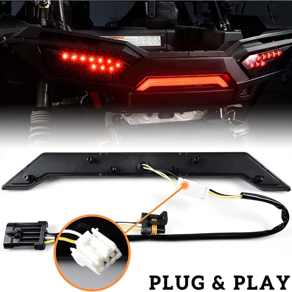 Стоп-сигнал центральный тонированный Polaris RZR XP 1000 /RZR XP4 1000 2014-2018 TL79 TL79