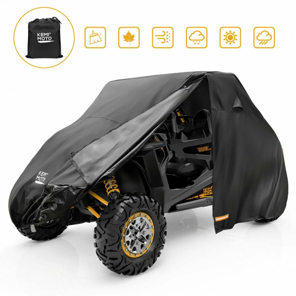Чехол стояночный для UTV универсальный 330x150x172cm XL Kemimoto B0115-00701BK B0115-00701BK