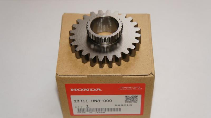 Шестерня муфты КПП (24 зуба) квадроцикла  Honda TRX 680 650 Muv Pioneer 700 23711-HN8-000  23711-HN8-000