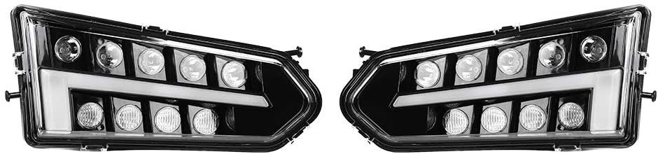 Фары светодиодные Kemimoto Premium для Polaris Ranger 570/900/1000 2013-2018 2411787 2411786 B0801-01001CL