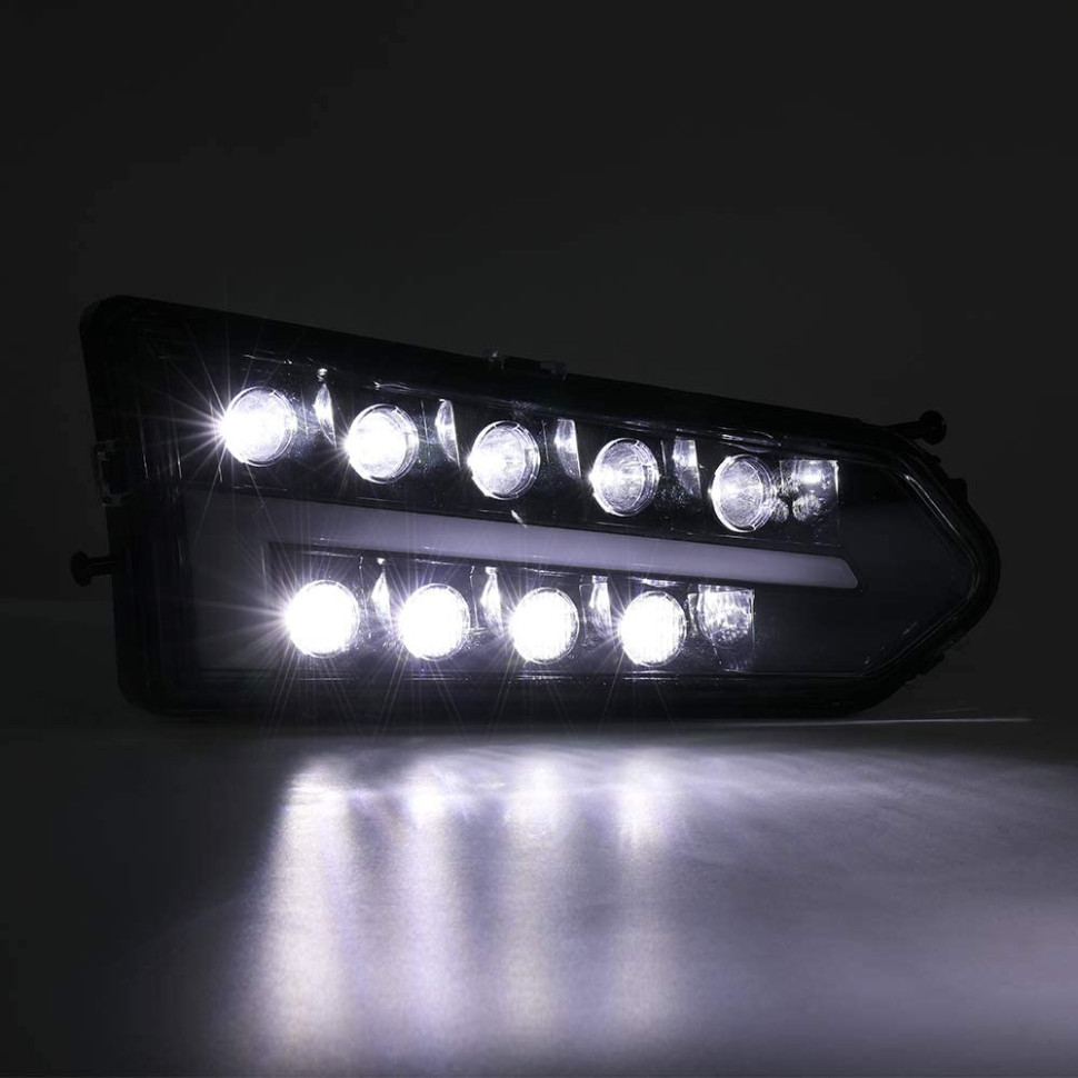 Фары светодиодные Kemimoto Premium для Polaris Ranger 570/900/1000 2013-2018 2411787 2411786 B0801-01001CL