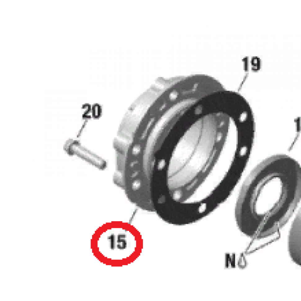 Крышка Ski-Doo EXPEDITION /RENEGADE /GSX /MXZ 420911845 420911845