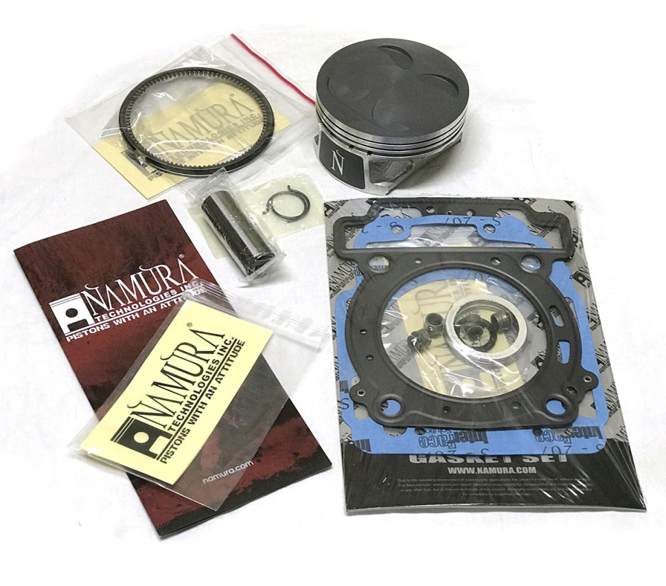 Поршневой комплект с прокладками Namura для CanAm Outlander 400 186-80026 NA-80002-6K  420296770, 420685714, 420296775, 420296774, 420630195, 420230515