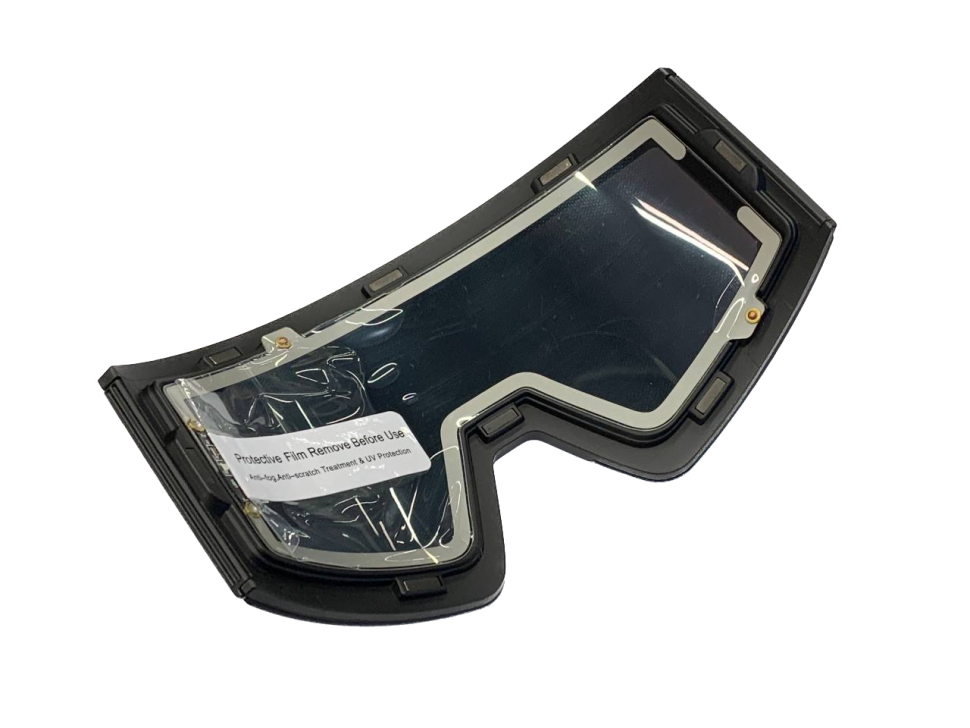 Линза для очков с подогревом HeatVue Dual Black Ops lens (затемненная линза) w/c 20A-grey-w/c