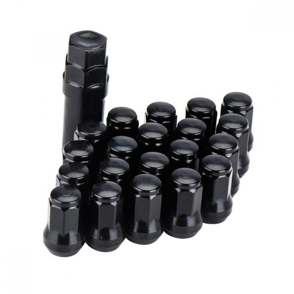 Набор черных колесных гаек 20шт 12*1,5 UTV Wheel screw black FTVTC002BK FTVTC002BK