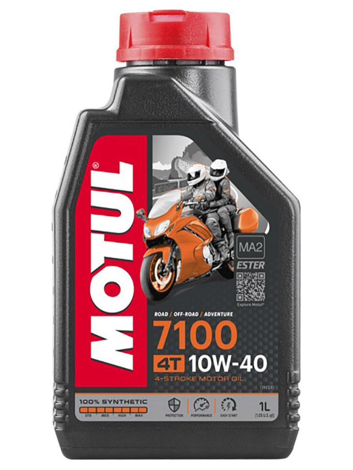 Моторное масло синтетическое Motul 7100 4T 10W40 104091   104092 1 Литр