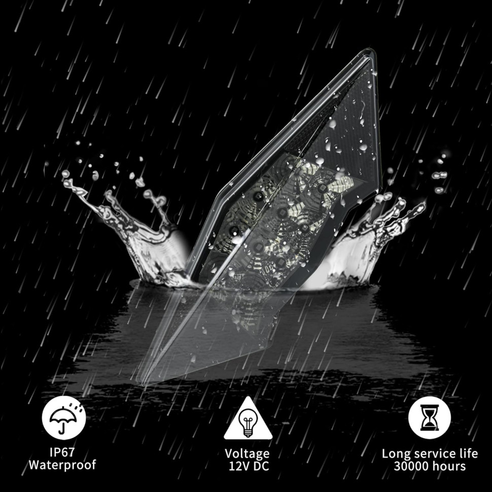 Cтоп сигнал светодиодный с поворотниками для квадроцикла BRP Can-am G1 710001203 SM-01500 / 54-1049 RiderLab