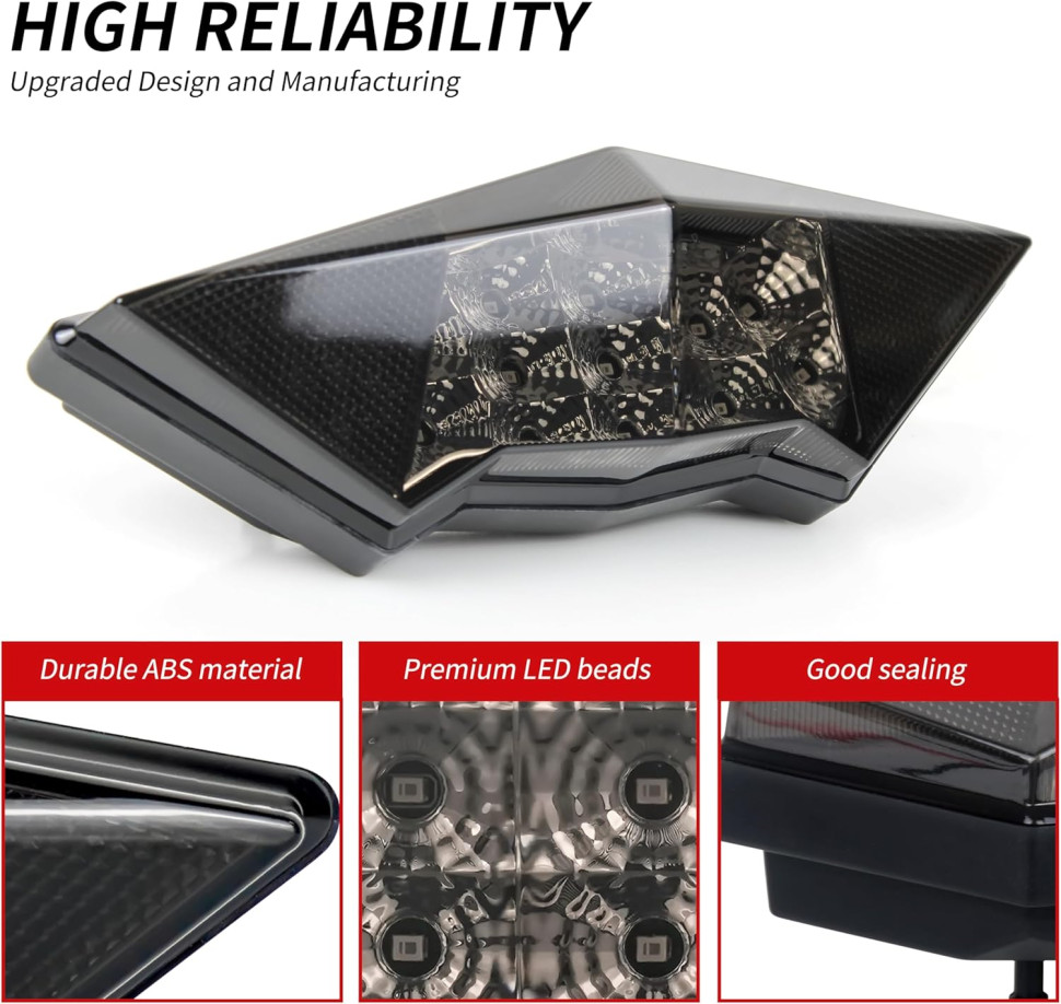 Cтоп сигнал светодиодный с поворотниками для квадроцикла BRP Can-am G1 710001203 SM-01500 / 54-1049 RiderLab