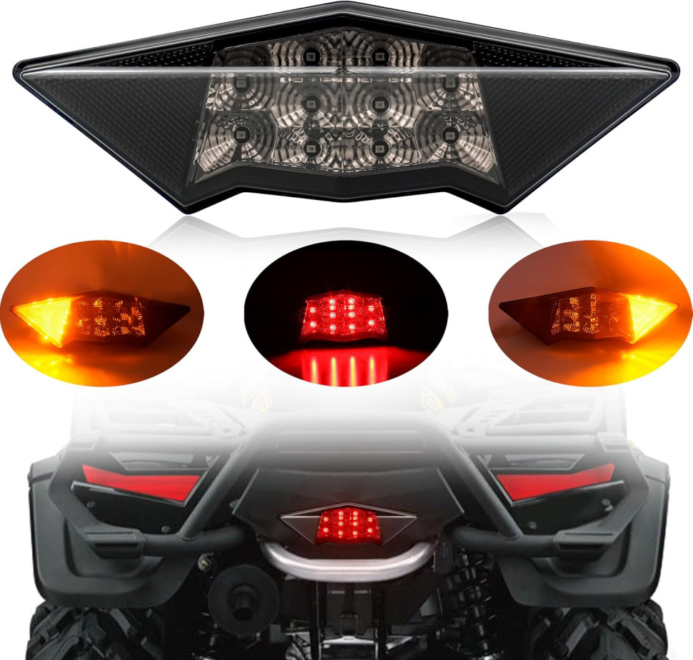 Cтоп сигнал светодиодный с поворотниками для квадроцикла BRP Can-am G1 710001203 SM-01500 / 54-1049 RiderLab