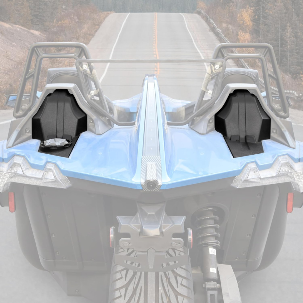 Подиумы для колонок задние (корпуса динамиков) для Polaris Slingshot 2015-2025 MTVPH0823