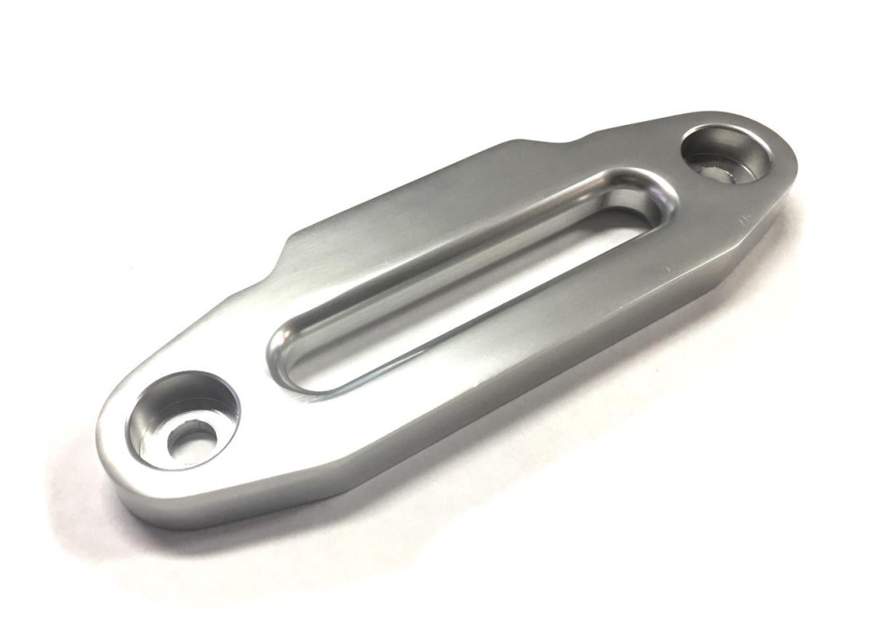 Клюз алюминиевый KIMPEX для лебедок с синтетическим тросом 152мм K145B K145S Матовый серебро