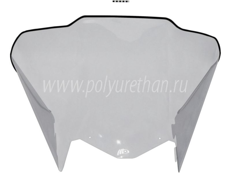 Стекло ветровое для снегохода BRP Tundra LT-550F, LT V-800 (2008-2009 МГ) (выс 45см, тол. 2мм, МПК) 50-44-415Pc 	517303348