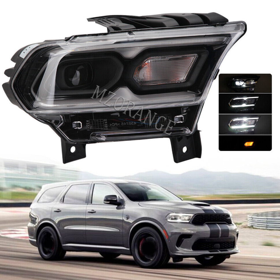 Комплект светодиодных фар для Dodge Durango 2021+ 68433778AB, 68433778AC, 68433778AD, 68433778AE, 68433778AF FL77 FL77