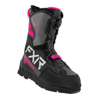 Ботинки FXR X-Cross Pro BOA (Black Fuchsia) с утеплителем 220707-1090 Размер 38