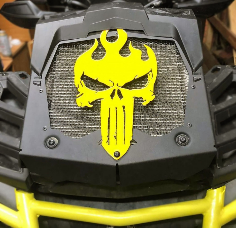 Накладка на вынос «Каратель 2.0» Стальной