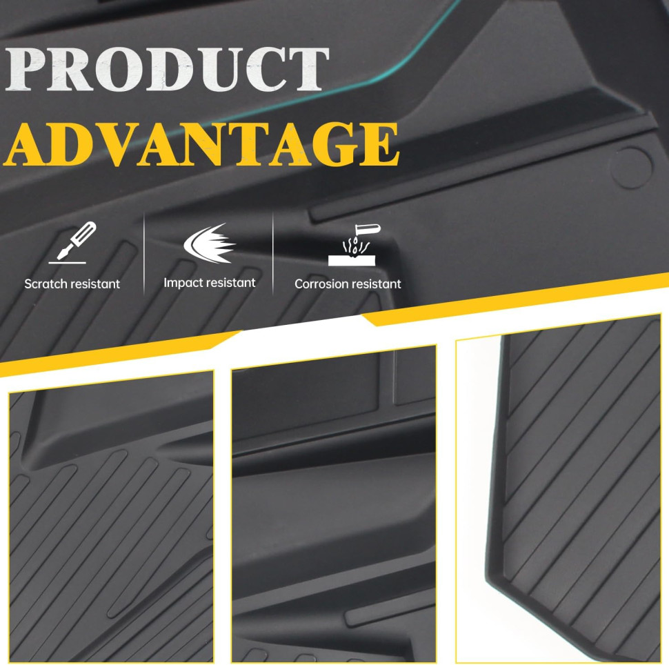 Коврики TPE в салон Polaris RZR XP 1000/XP 4 1000 2024+ MTVPH0662