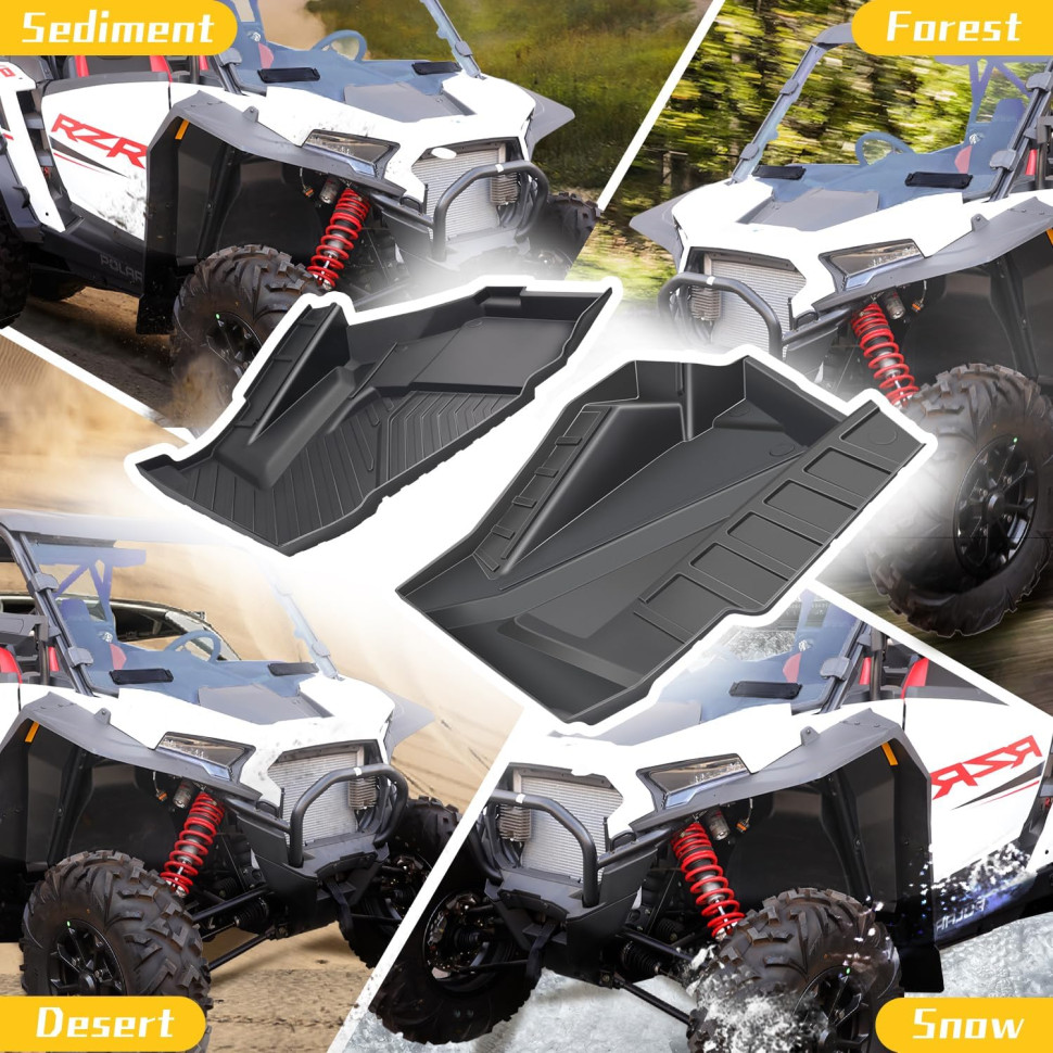 Коврики TPE в салон Polaris RZR XP 1000/XP 4 1000 2024+ MTVPH0662