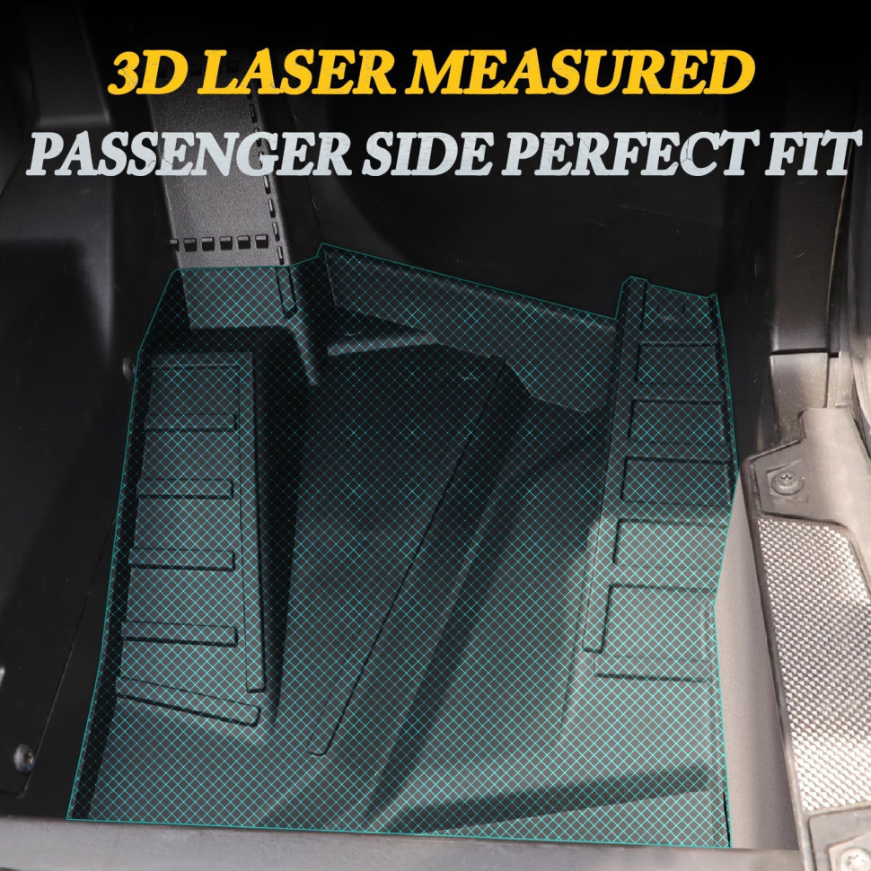 Коврики TPE в салон Polaris RZR XP 1000/XP 4 1000 2024+ MTVPH0662