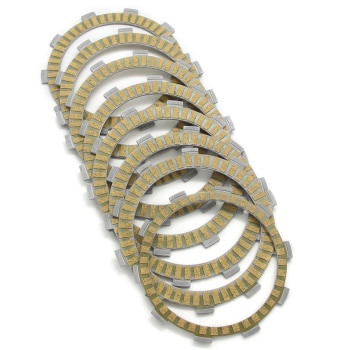 Комплект фрикционов сцепления Caltric для Honda TRX 700 7шт 22201-MEB-670 CDP002