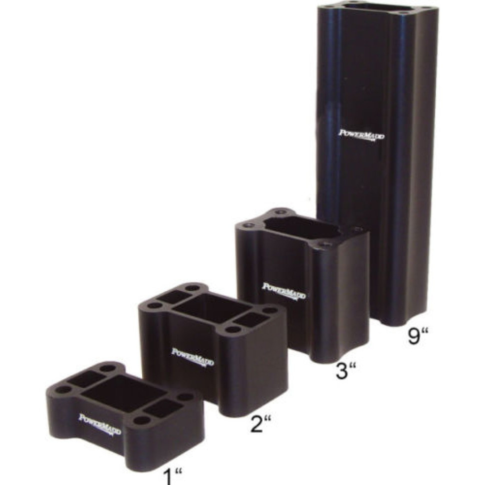 Проставка руля 22,86см PowerMadd UNIVERSAL RISER BLOCK 9" 44-8333 /PM15409 PM15409