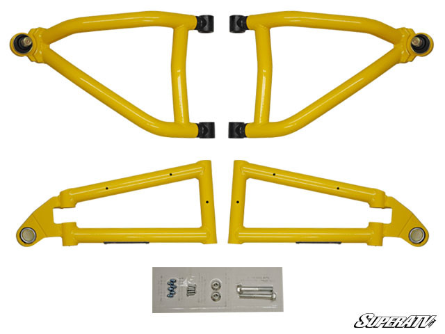 Комплект спортивных передних рычагов Super ATV для Can-Am Commander 800 1000 (2010+) AA-CA-COM-HC-B AA-CA-COM-0-HC-02 Черный цвет