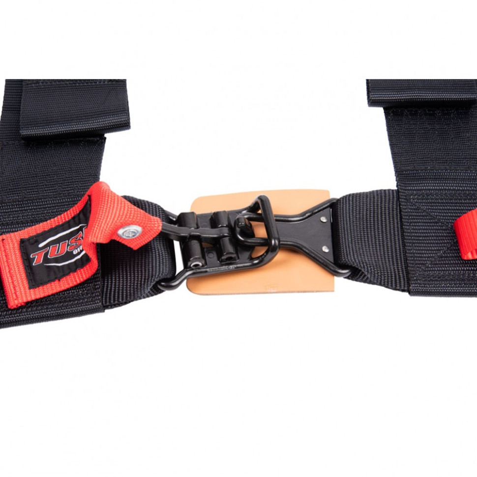 Ремень безопасности 4-х точечный черный Tusk 4 Point 3 inch H-Style Safety Harness 1852480002 /1852480001 1852480001