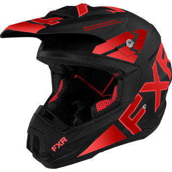Шлем FXR Torque Team Black Red 220620-1020 Размер XL