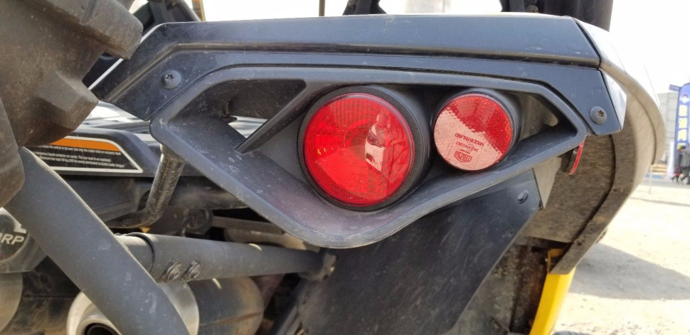 Фонари задние (стоп сигнал) светодиодные CanAm Outlander G2 710001645 FTVHL019 (комплект) Белые