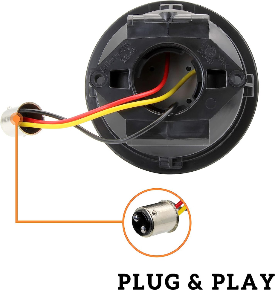 Фонари задние (стоп сигнал) светодиодные CanAm Outlander G2 710001645 FTVHL019 (комплект) Белые