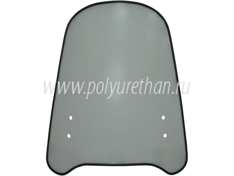 Стекло ветровое для снегохода Irbis Dingo T125 (высота 50см, толщина 3мм, МПК) 50-44-4443Pc  4650064237018