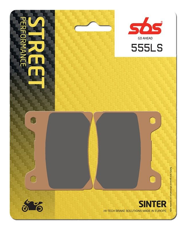Тормозные колодки SBS, задние Sinter 555LS 555ls