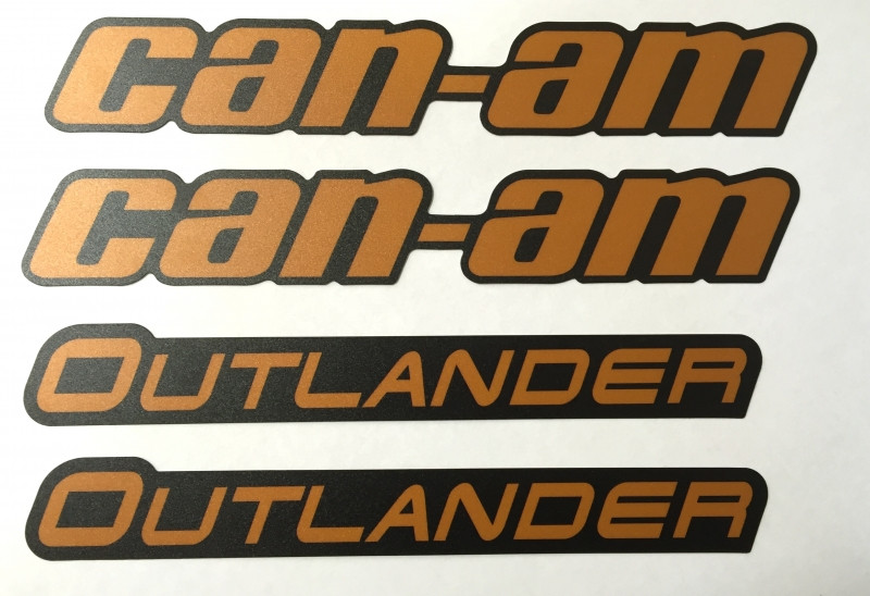 Наклейки расширителей арок Can Am BRP Digital Camo Black 704905083 704903498 704904899 704904920 704904338 704906478 Black