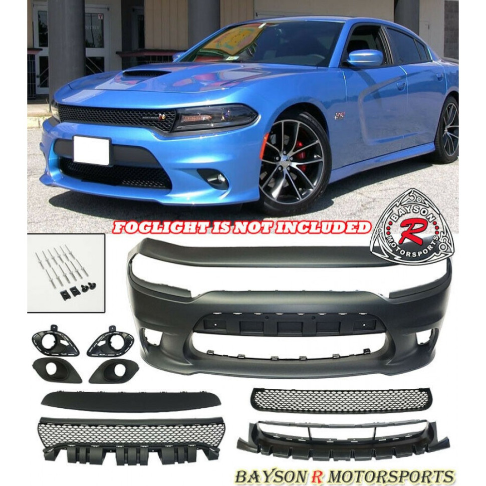 Передний бампер Dodge Charger 2015+ FB90 FB90