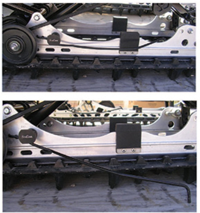 Скребки для снегохода универсальные 15-6395 15-6395R 15-6395L  Левый