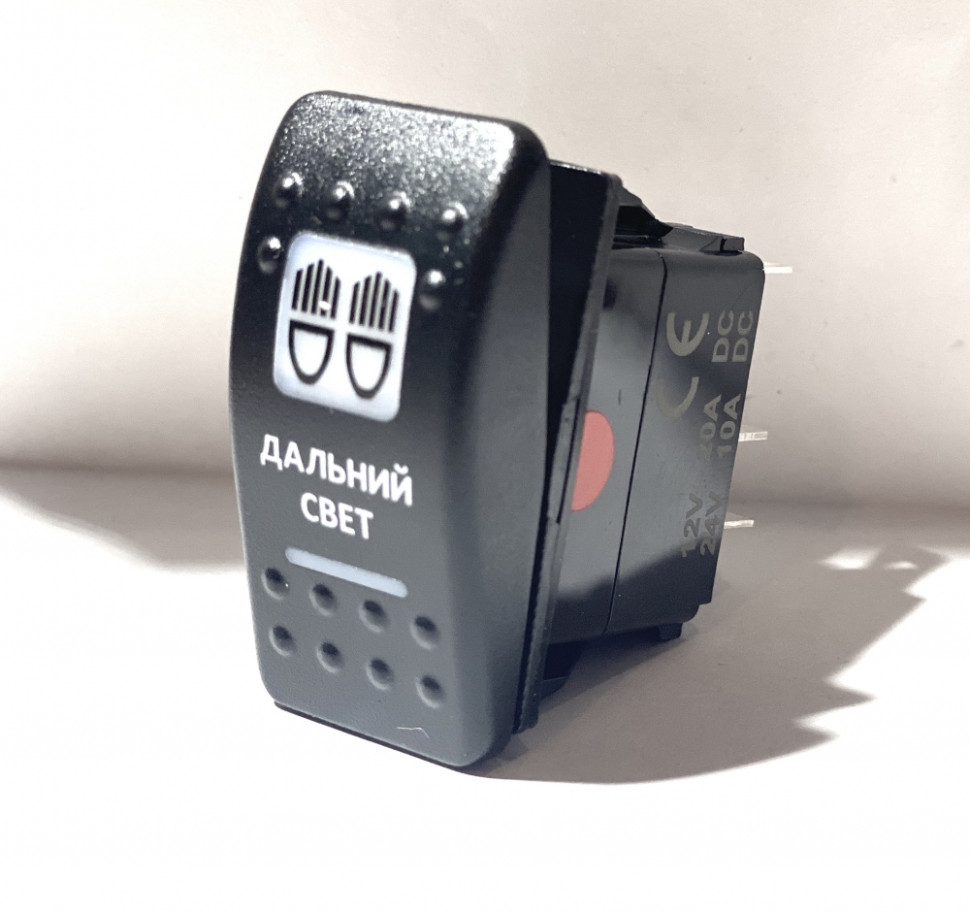 Переключатель кнопка света (Красная подсветка) A6RR-6W000-23 Зеленая