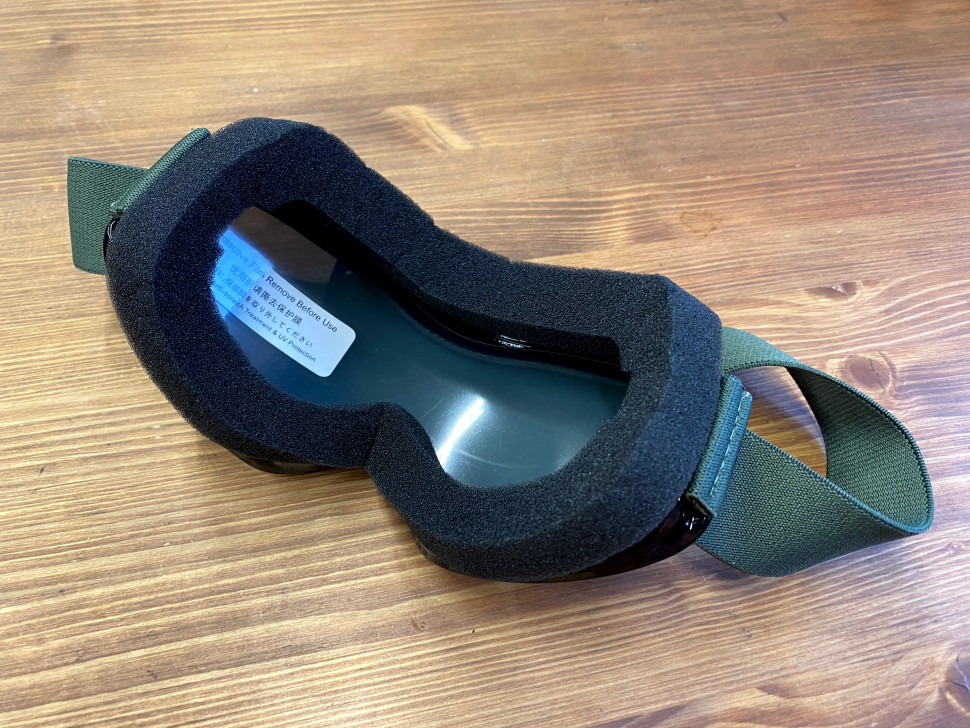 Очки горнолыжные/снегоходные двойная линза JULI HB-01-dark OTG